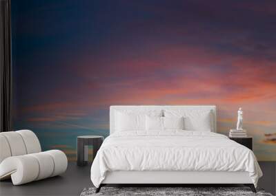 sunset sky panorama Wall mural