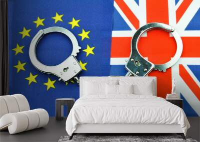 Brexit referendum concept Wall mural