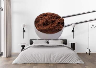 coffee scoop with coffee isolated, png file Wall mural