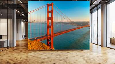 Golden Gate, San Francisco, California, USA. Wall mural