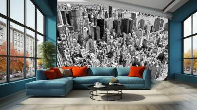 manhattan, new york city. usa. Wall mural