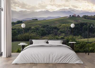 Gattinara hills Wall mural