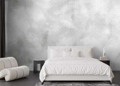 Vector Dot Texture - Pattern - Monochrome Abstrac Background Wall mural