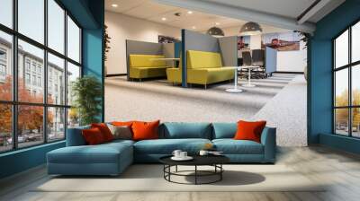 Modern Business Initerior, Colorful but Design Wall mural