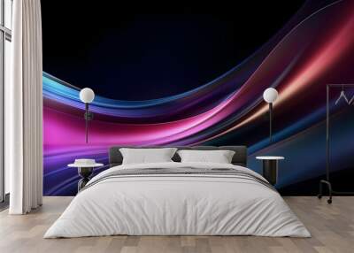 Purple and Blue Colors Abstract Background Wall mural