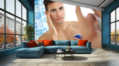 man skin cream Wall mural