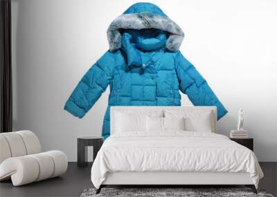 children's padded coat Wall mural