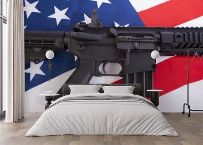 AR-15 Close Up Wall mural