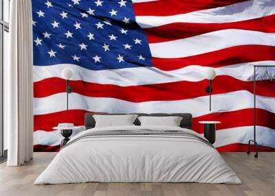 American Flag Wall mural