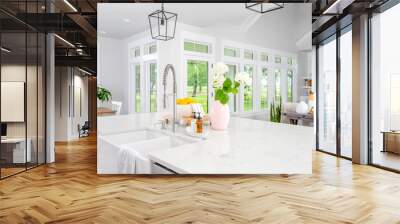 Modern Farmhouse Kitchen Wall mural