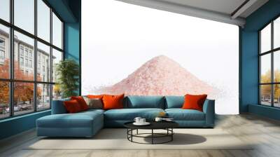 Pink Himalayan sea salt fine grain and crystals Wall mural