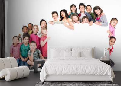 Group of children Wall mural