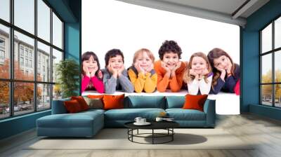 group of children Wall mural