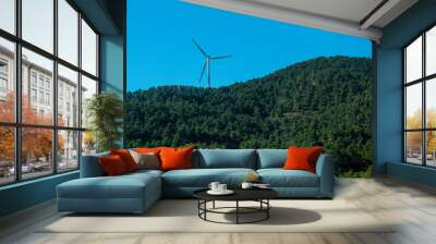 wind energy mills Wall mural