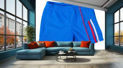 Sport shorts. Isolated Wall mural