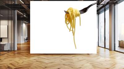 eating spaghetti Wall mural