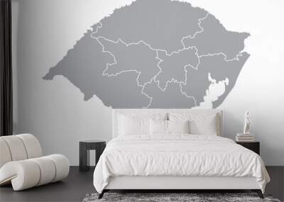 Rio Grande do Sul State regions Wall mural