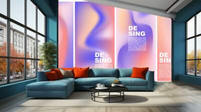 design template Wall mural