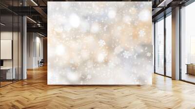 Abstract christmas background Wall mural