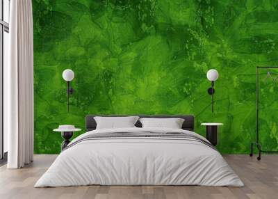 green sophisticated texture banner panorama background Wall mural