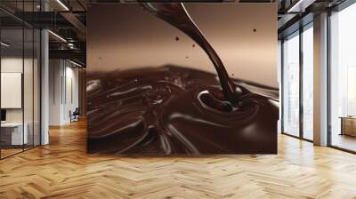 Chocolate Splash Wall mural