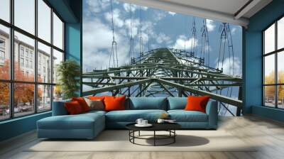 Hight power pylon Wall mural