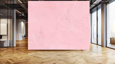 Abstract light pink plaster Wall Background Wall mural