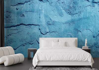 Artistic creative light blue background Wall mural