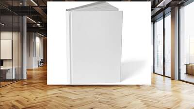 book notebook textbook white blank paper template Wall mural