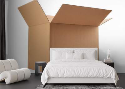 box package delivery cardboard carton Wall mural