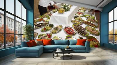 catering food restaurant cuisine Wall mural