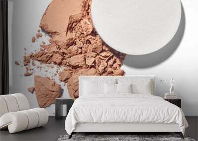 face powder beauty make up blush Wall mural