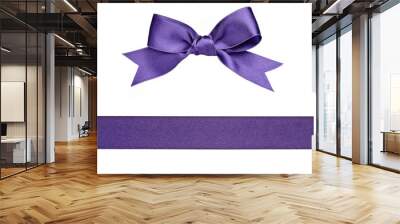 knot ribbon greeting gift Wall mural