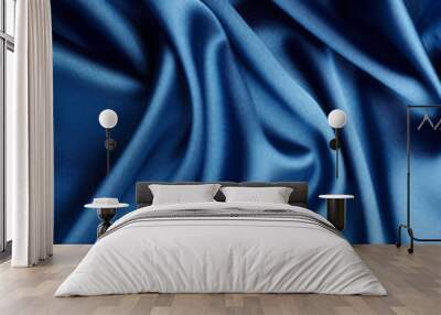 silk satin fabric texture background Wall mural