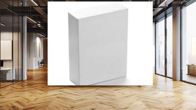 white box container template blank package Wall mural