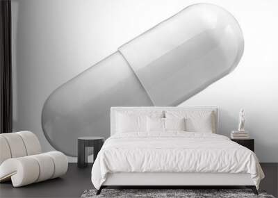 white red pill medical drug medication Wall mural