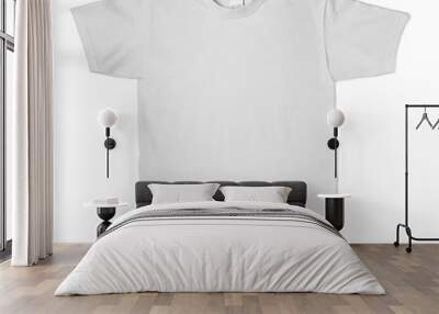 white t shirt template cotton fashion Wall mural