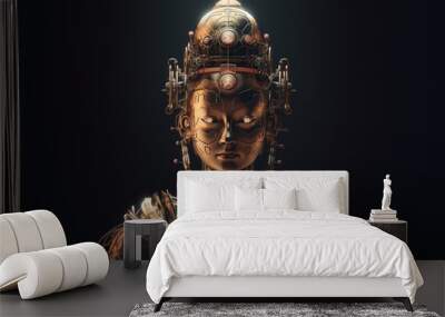 Asian style robot Wall mural