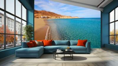 Almeria Cabo de Gata Playazo Rodalquilar beach Wall mural