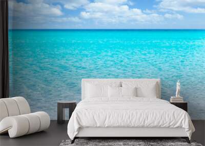 beach tropical with white sand and turquoise wate Wall mural