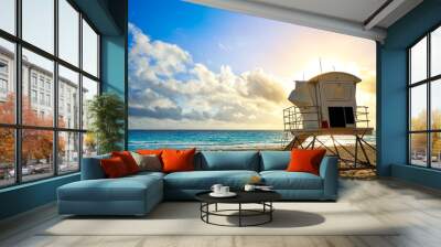 Fort Lauderdale beach sunrise Florida US Wall mural