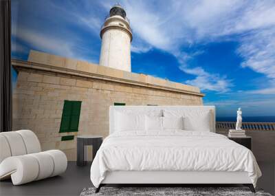 Majorca Formentor Cape Lighthouse in Mallorca Wall mural