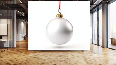 mock up of christmas ball Wall mural