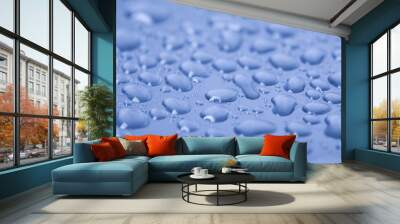 water drops Wall mural