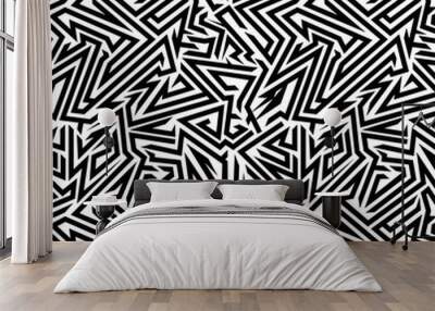 geometric seamless patterns collection sport Wall mural