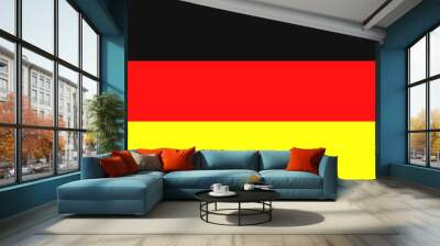 flag allemagne Wall mural