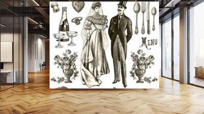 Collection Wedding Wall mural