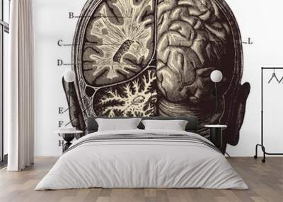 Le Cerveau Wall mural