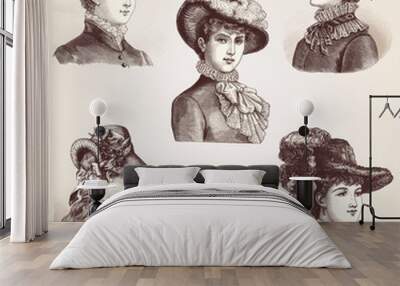 The Shop hat Wall mural