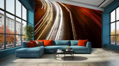 Night light Wall mural